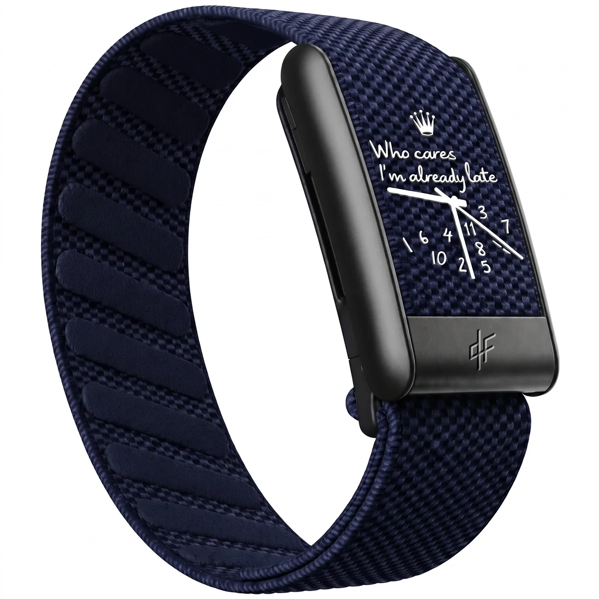 QLF - Bracelet Bleu marine - Noir